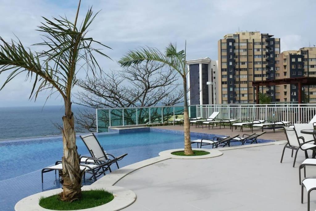 Vista Mar Nascente, Dois Quartos, Novo, No Melhor Do Rio Vermelho, Condominio Club, 1103 Salvador Eksteriør bilde